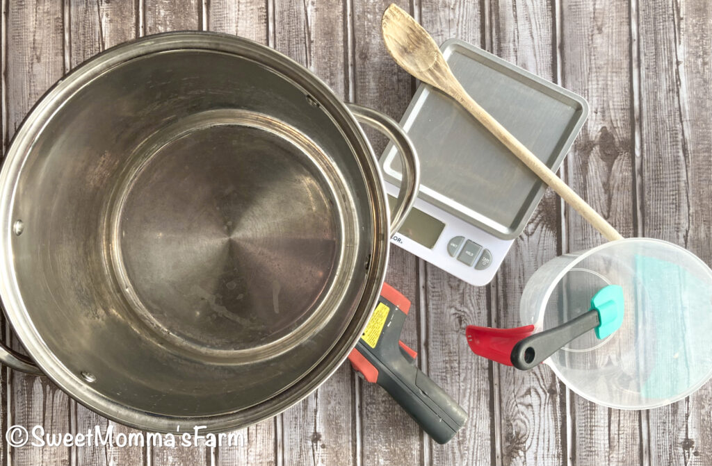 How to make hot process soap supplies