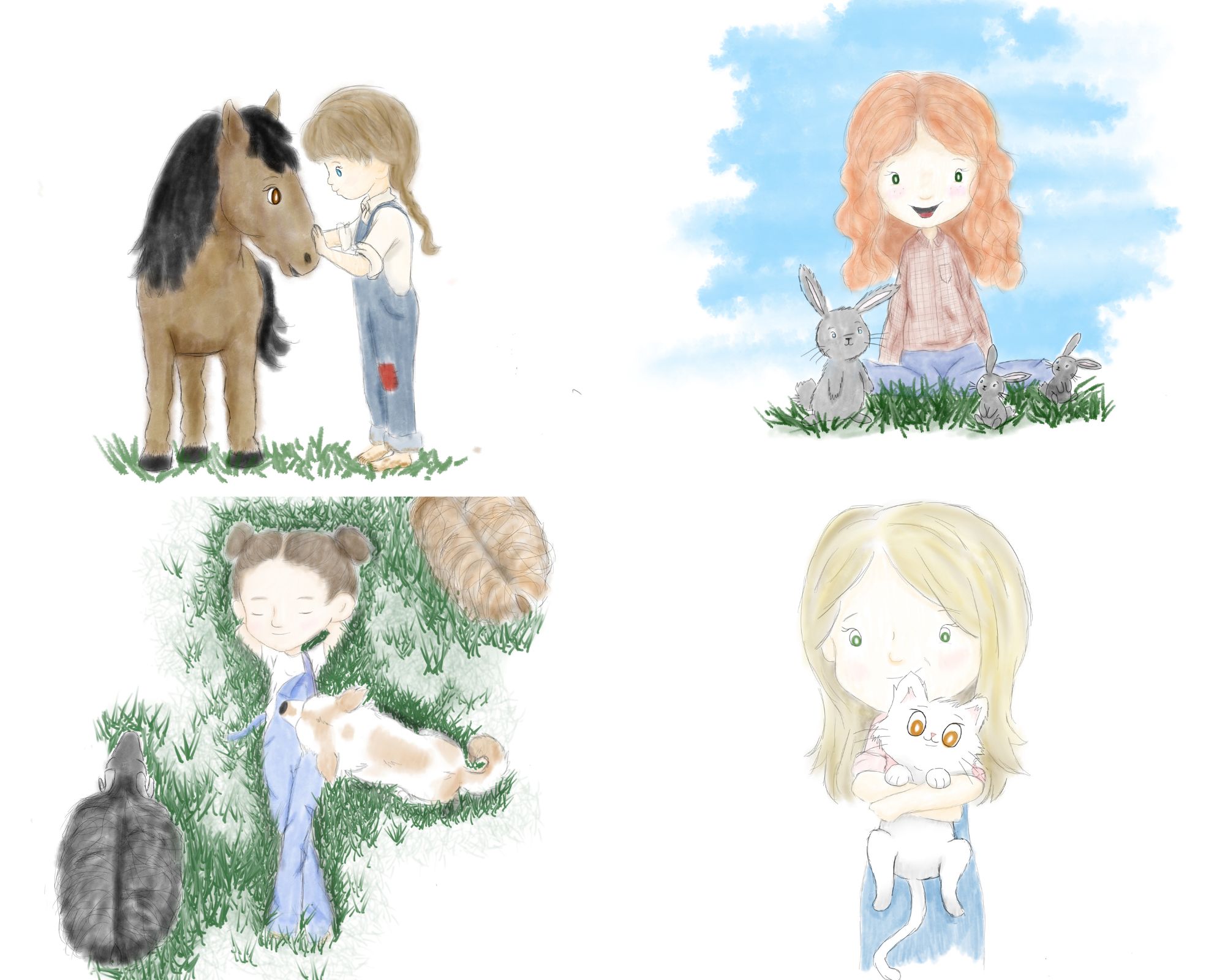 4 farm Girl images