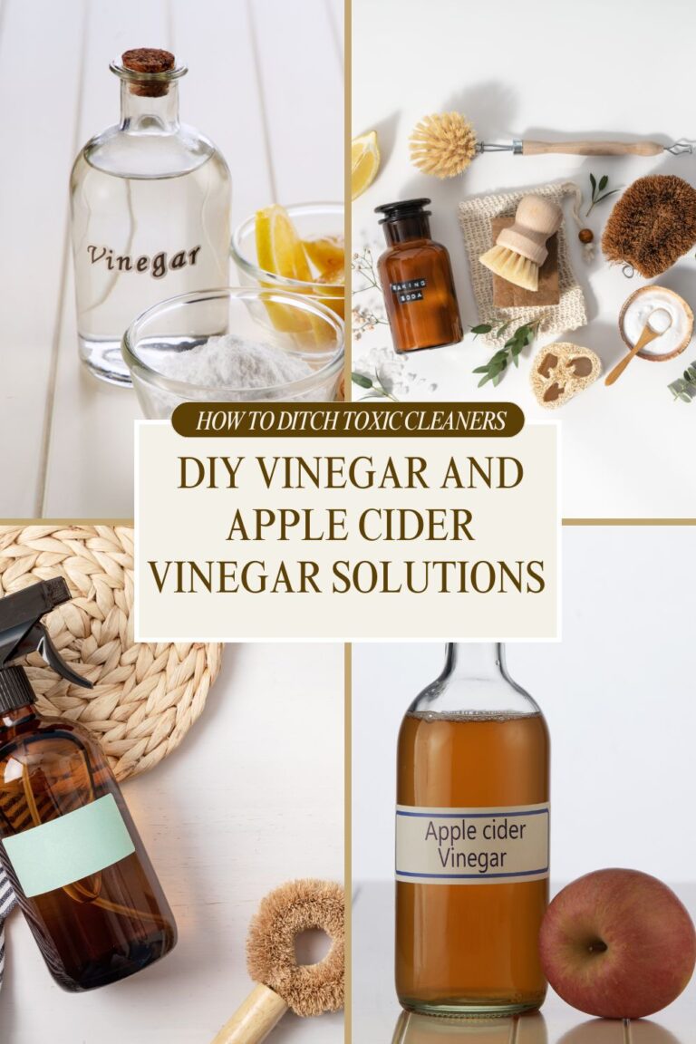 DIY Vinegar and Apple Cider Vinegar Cleaning Solutions