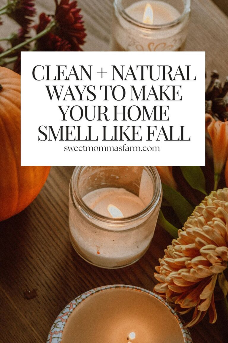 Clean + Natural Fall Home Scents