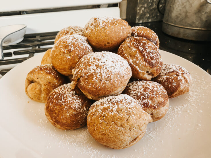 Fresh-Milled Einkorn Æbleskiver (Danish Pancake Balls)